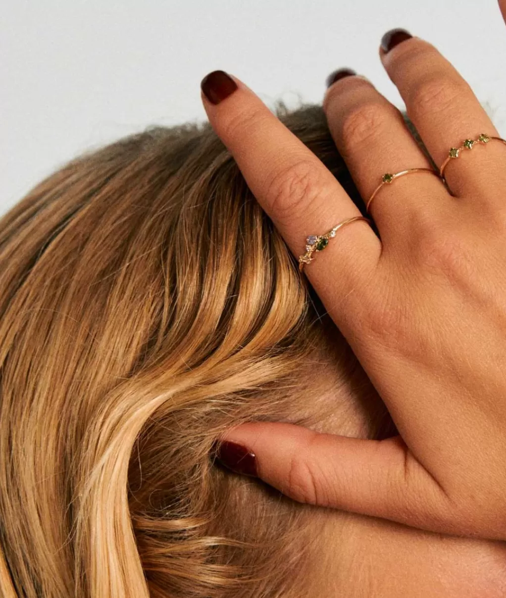 Lou Yetu Bague Sally Zircon Mix Flash Sale